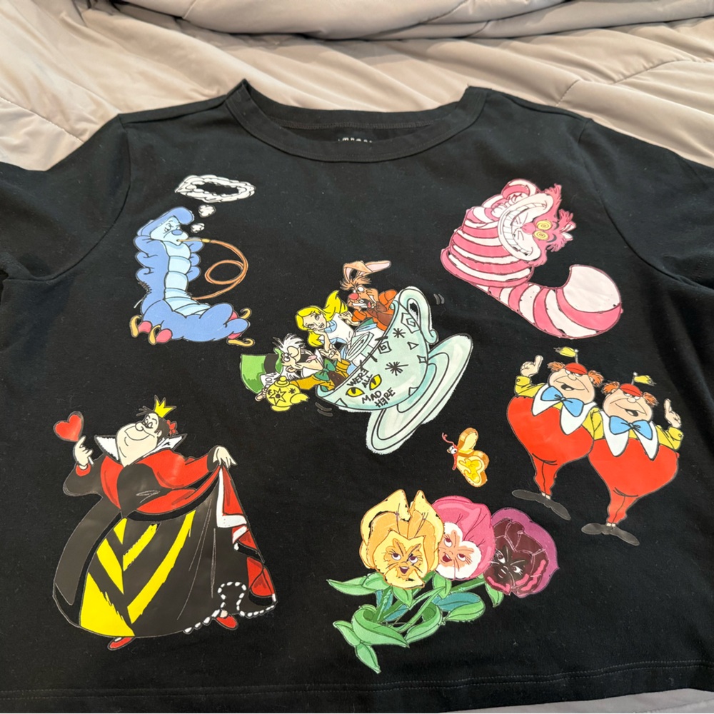 Wild Fable Black Graphic Sweatshirt